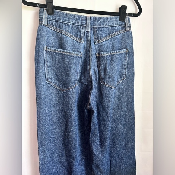 NWOT L’AGENCE *RARE* 1st Prototype Wide Leg Denim Jeans-Size 25 - Picture 4 of 13